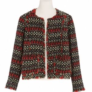 Truth and Pride Tweed Blazer Jacket Teacher Office Layers